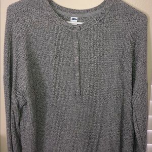 Long Sleeve Gray Shirt